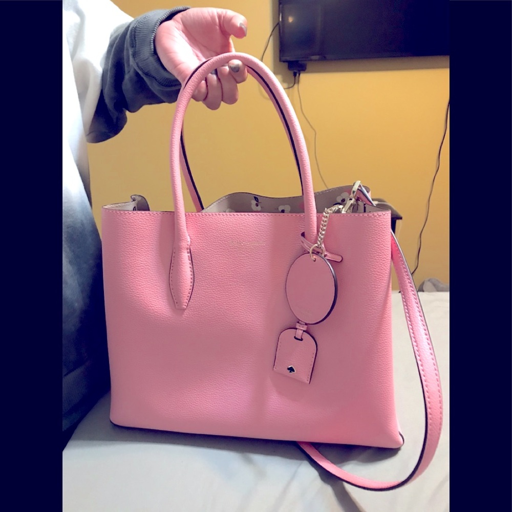 NWOT Kate Spade Harper Satchel-Pink